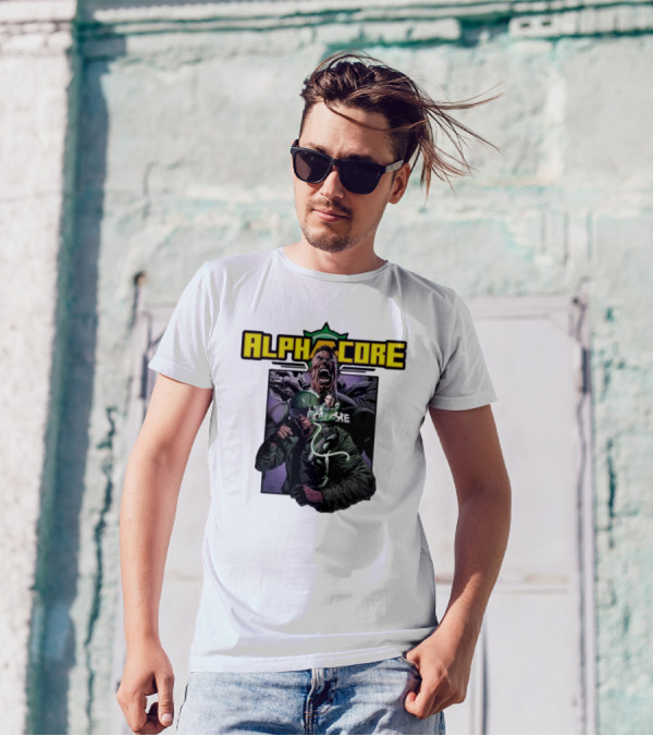 Alphacore Rippaverse Campaign Comic Characters Action Scene T-Shirt