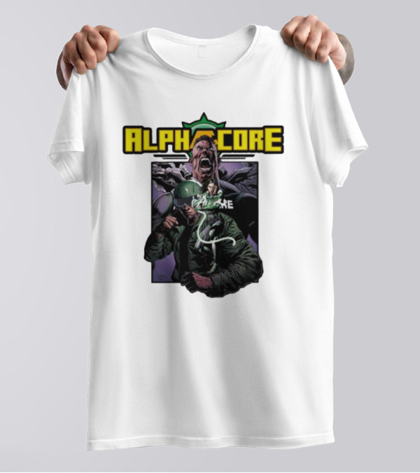 Alphacore Rippaverse Campaign Comic Characters Action Scene T-Shirt