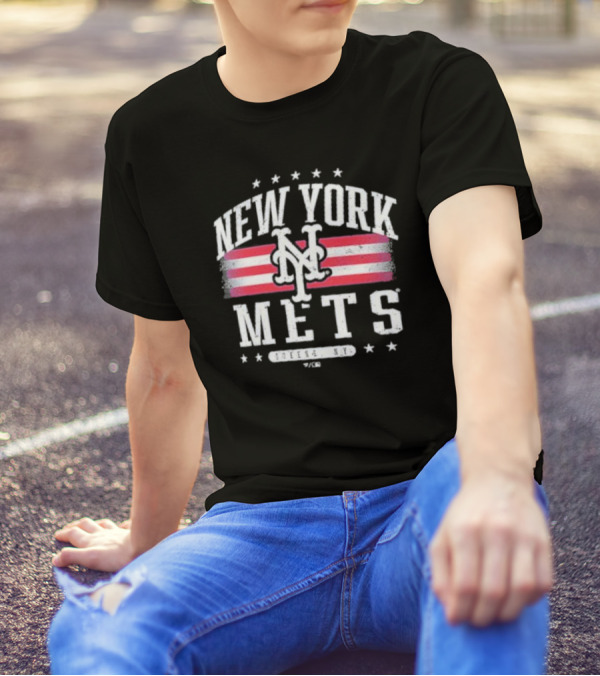 New York Mets Queens NY Americana T-Shirt