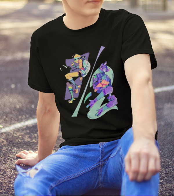 TMNT Last Ronin Leo And Don Alternate Universe Duo T-Shirt