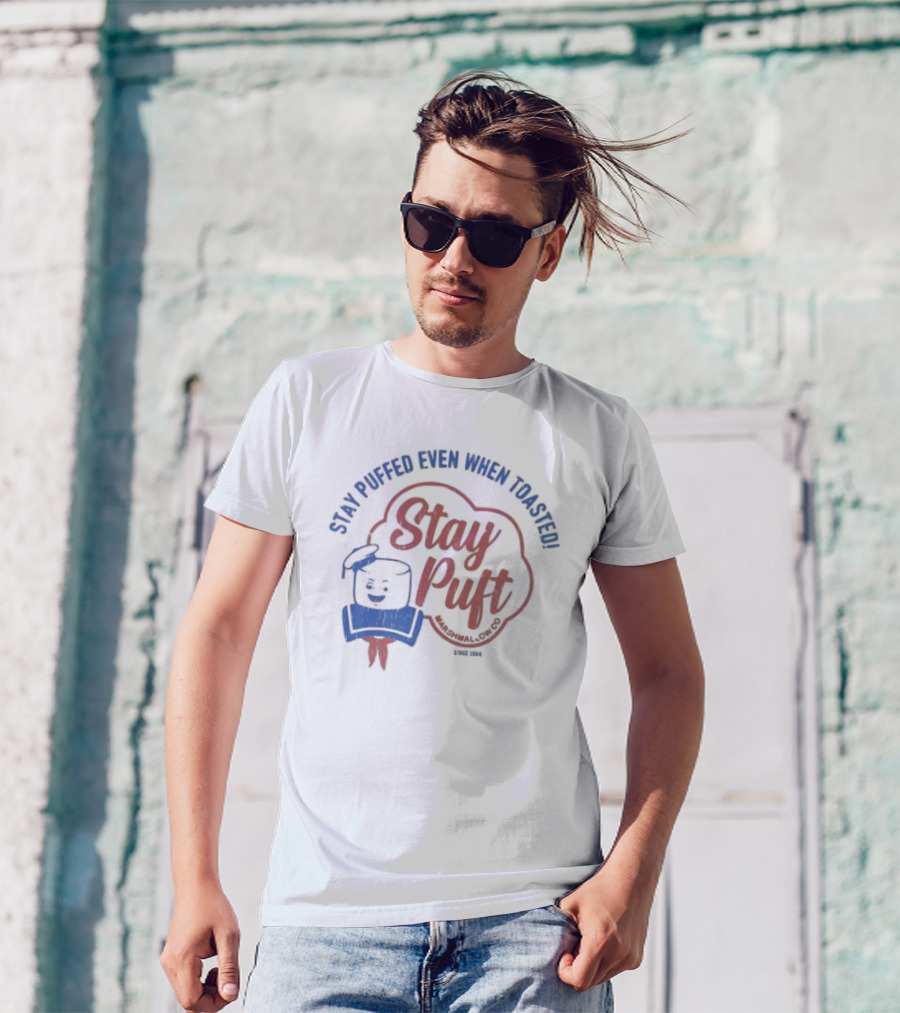 Stay Puft Marshmallow Co. Since 1984 - Stay Puffed Even When Toasted T-Shirt