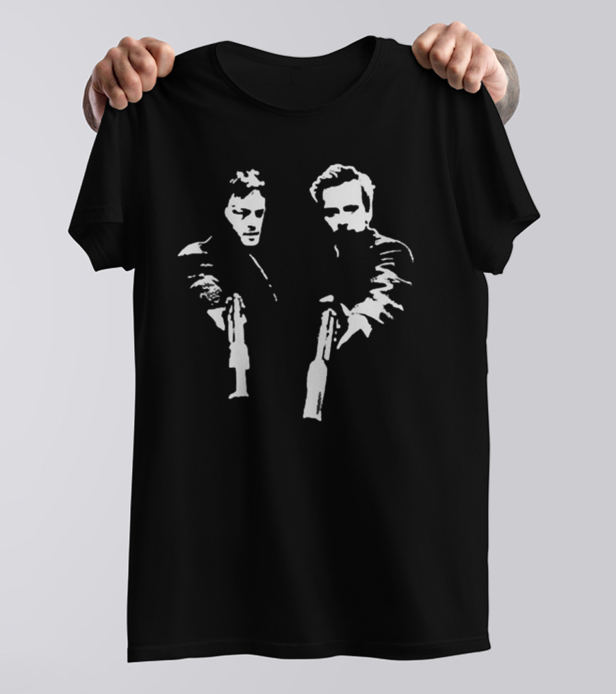 Boondock Saints Brothers With Guns Iconic T-Shirt