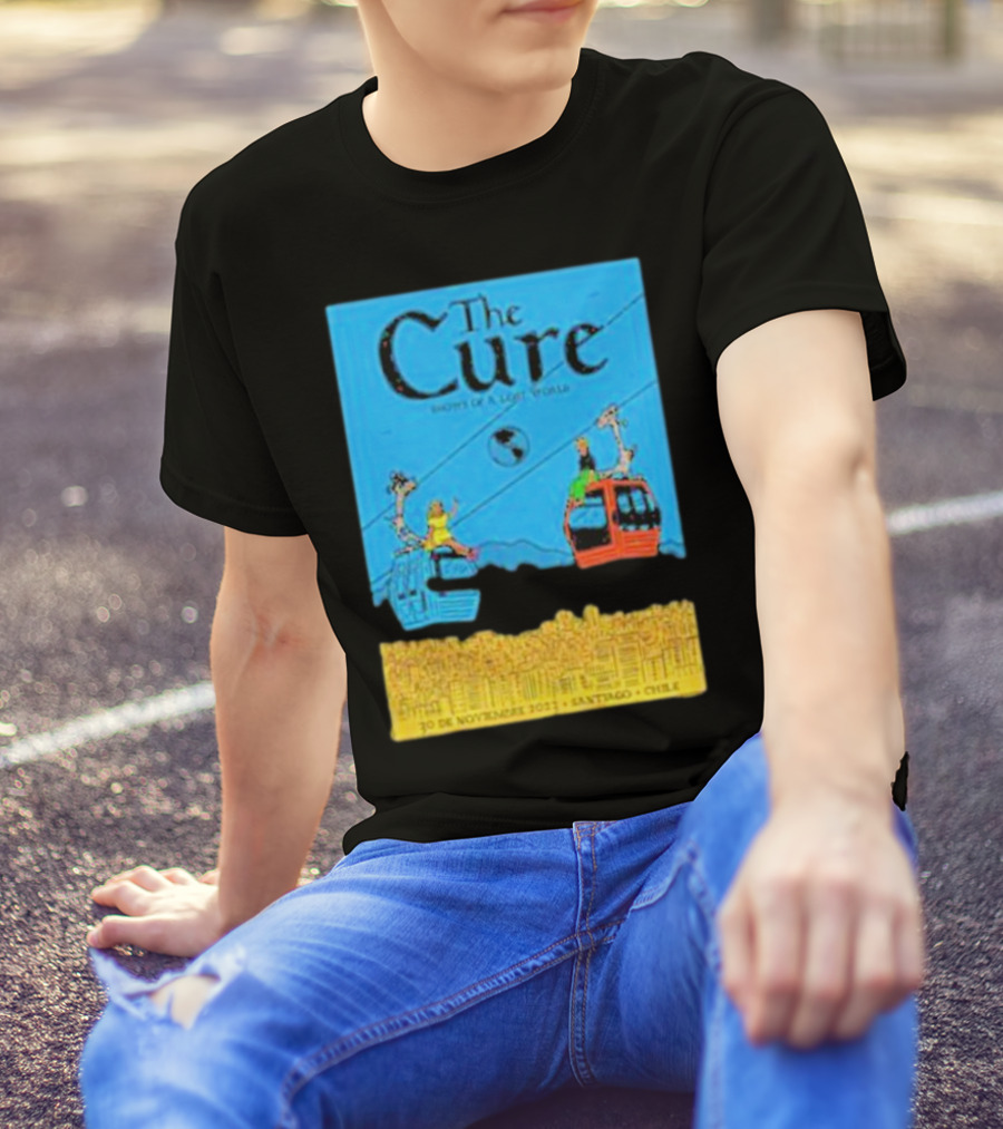 The Cure 30 De Noviembre 2013 Santiago Chile Show Of A Lost World T-Shirt