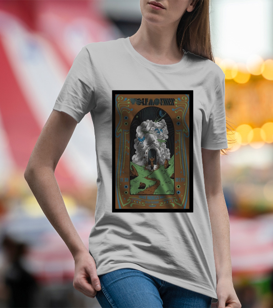 Wolfmother Saint Andrews Hall Detroit November 28 Concert Poster Fantasy T-Shirt