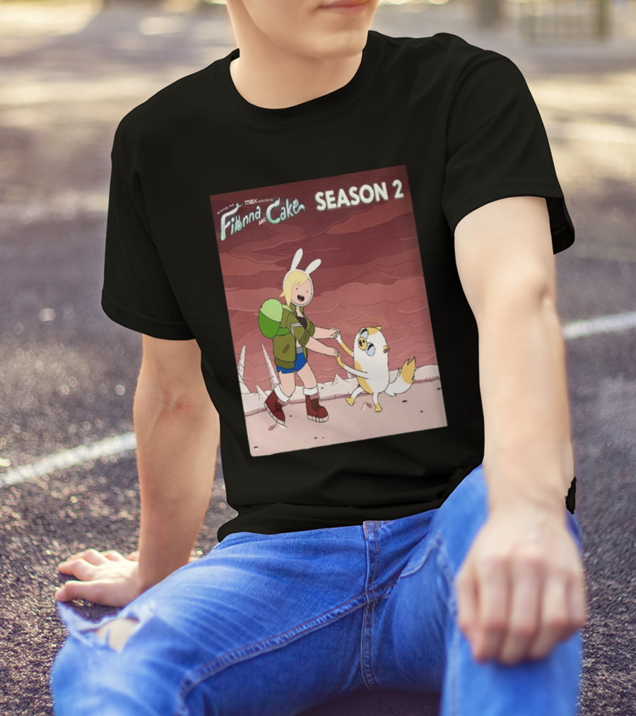 Max Original Adventure Time Fionna And Cake Season 2 T-Shirt