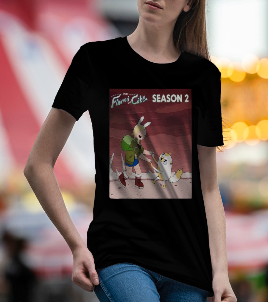 Max Original Adventure Time Fionna And Cake Season 2 T-Shirt