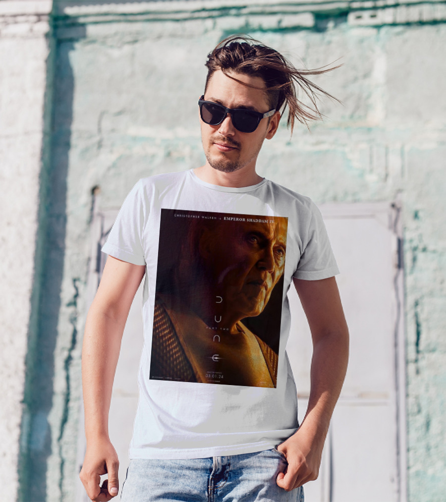 Christopher Walken As Emperor Shaddam IV In Dune Part Two T-Shirt