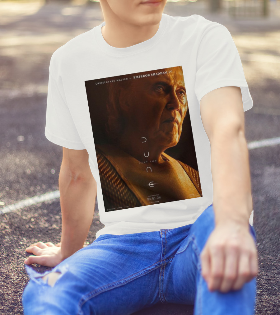 Christopher Walken As Emperor Shaddam IV In Dune Part Two T-Shirt