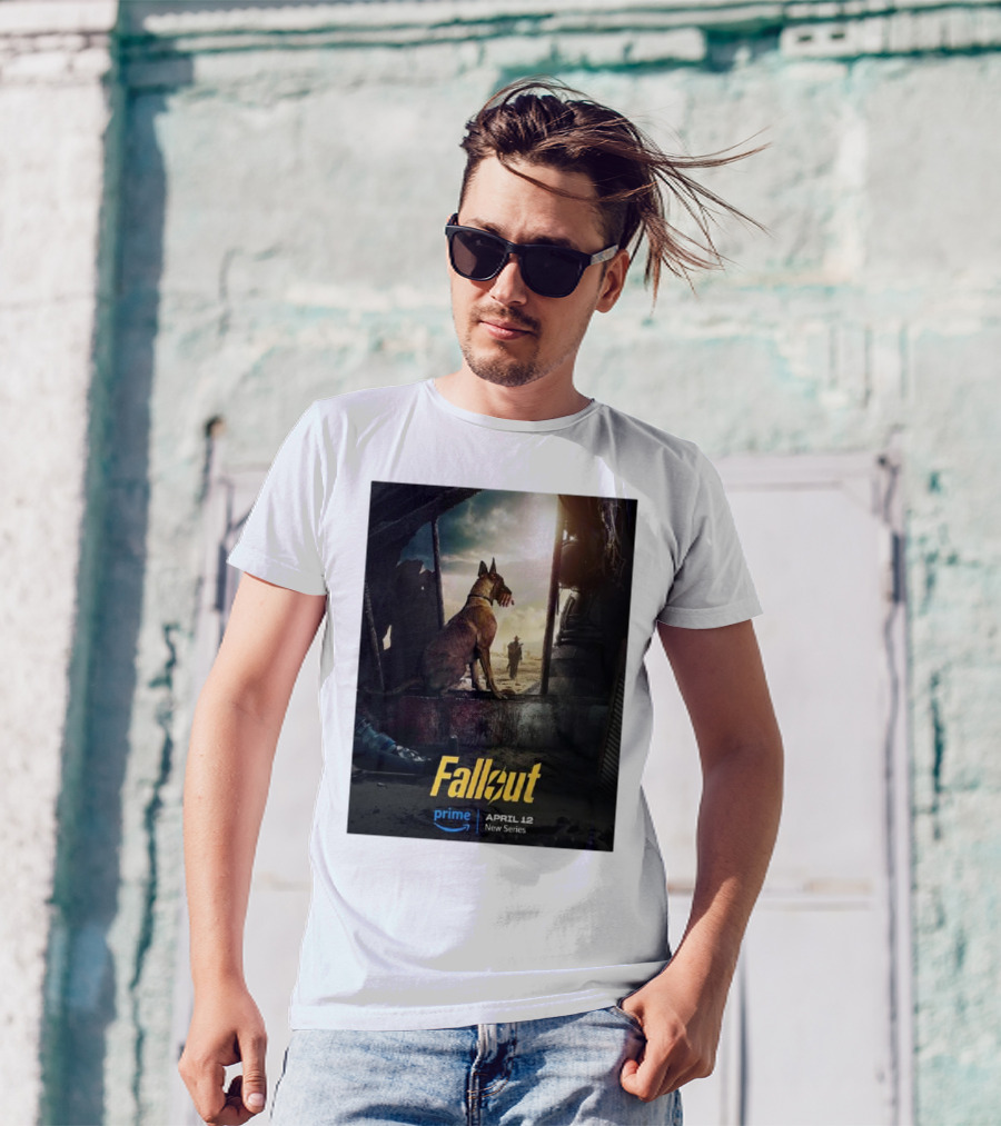 Fallout Prime April 12 New Series Dogmeat T-Shirt