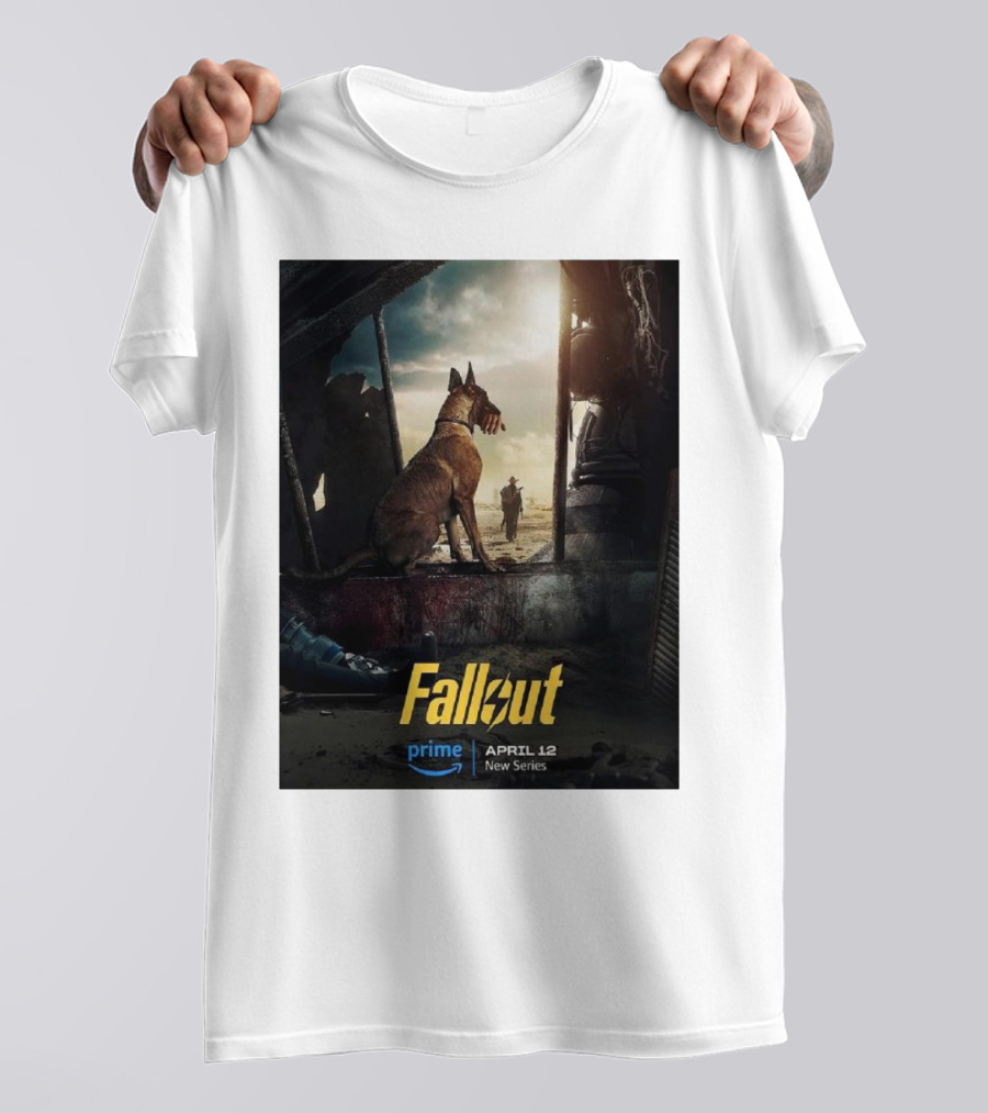 Fallout Prime April 12 New Series Dogmeat T-Shirt