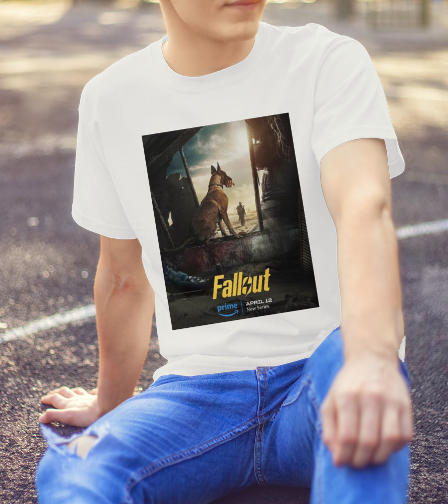 Fallout Prime April 12 New Series Dogmeat T-Shirt