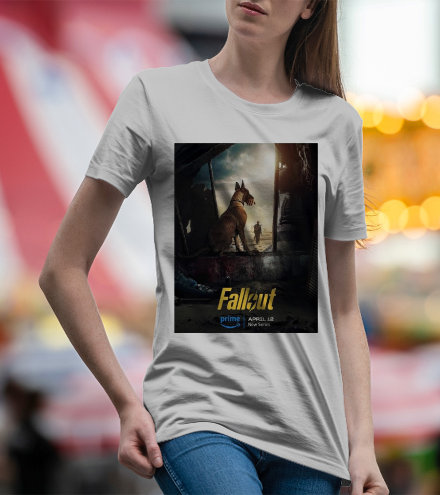 Fallout Prime April 12 New Series Dogmeat T-Shirt