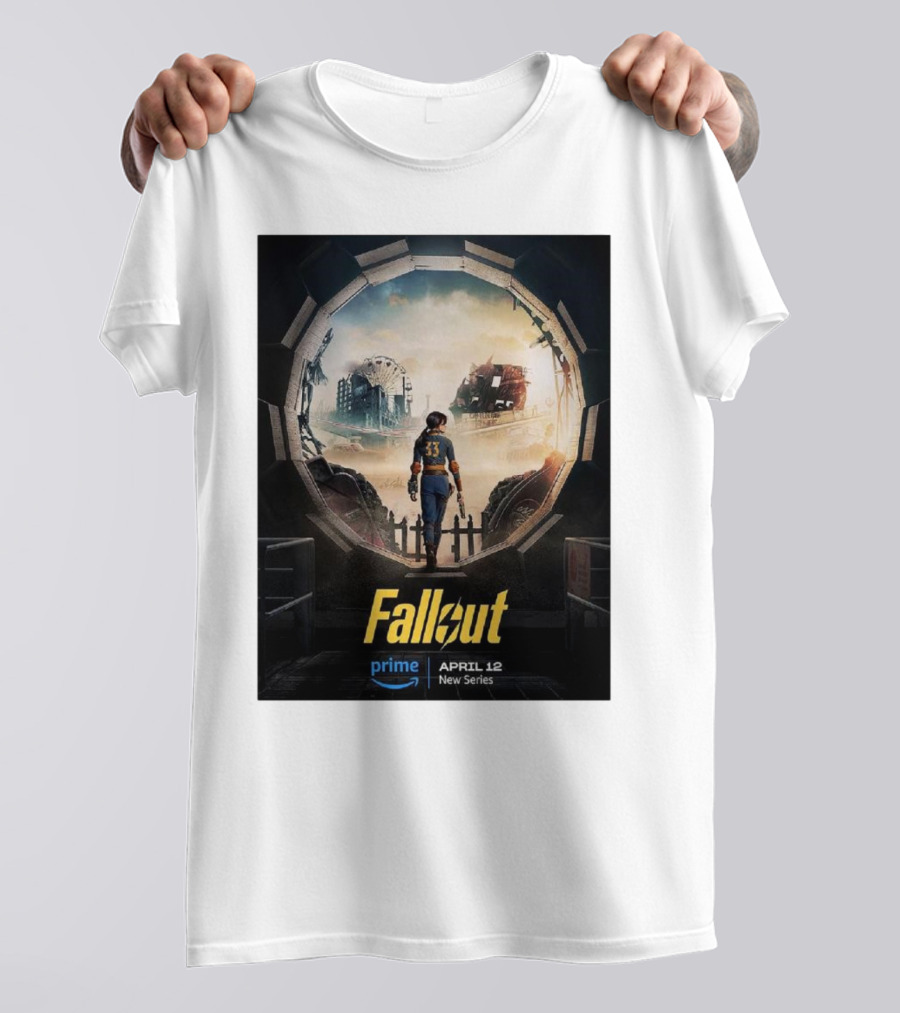Prime Fallout New Series April 12 Featuring Ella Purnell As Lucy T-Shirt