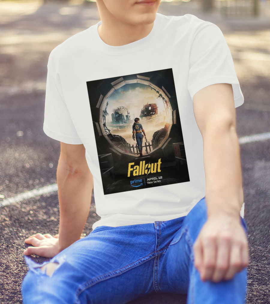 Prime Fallout New Series April 12 Featuring Ella Purnell As Lucy T-Shirt