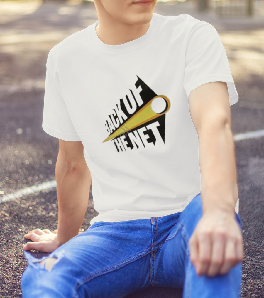 Back Of The Net Soccer Ball Target Sports Game T-Shirt