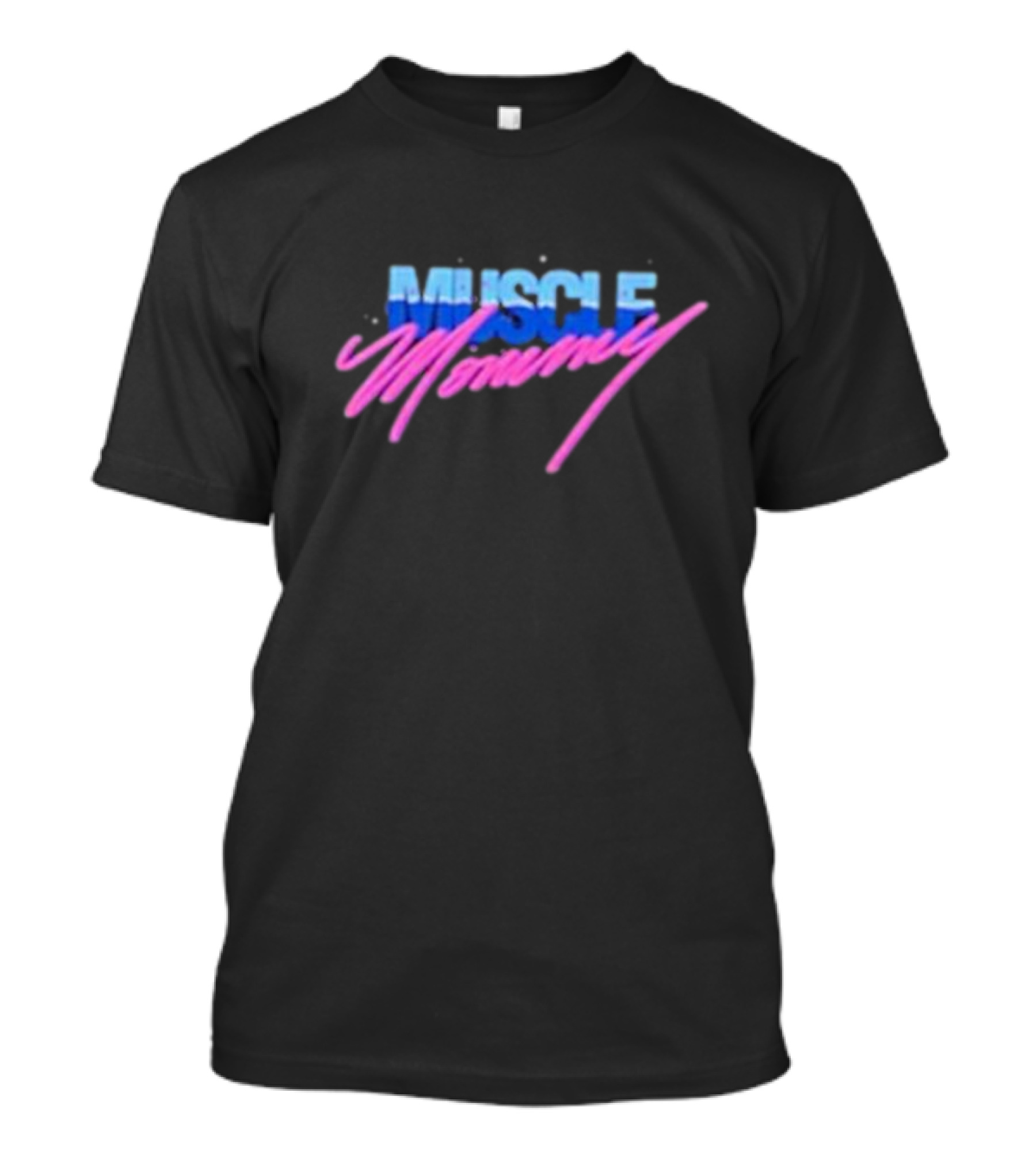 Muscle Mommy Retro Aesthetic 80s Style Vaporwave T-Shirt