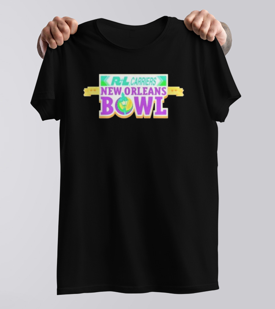 R+L Carriers New Orleans Bowl Season 2023-2024 College Football Bowl Games T-Shirt