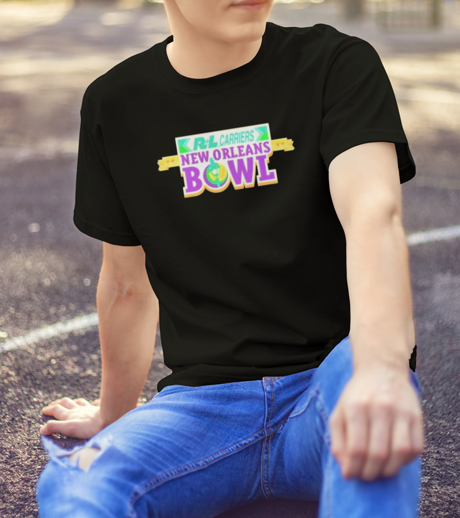 R+L Carriers New Orleans Bowl Season 2023-2024 College Football Bowl Games T-Shirt