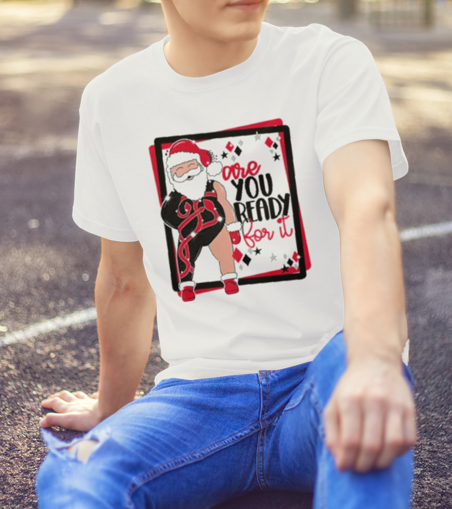 Reputation Taylor's Version Santa Are You Ready For It Santa Wrestler Patchwork Emo Goth T-Shirt