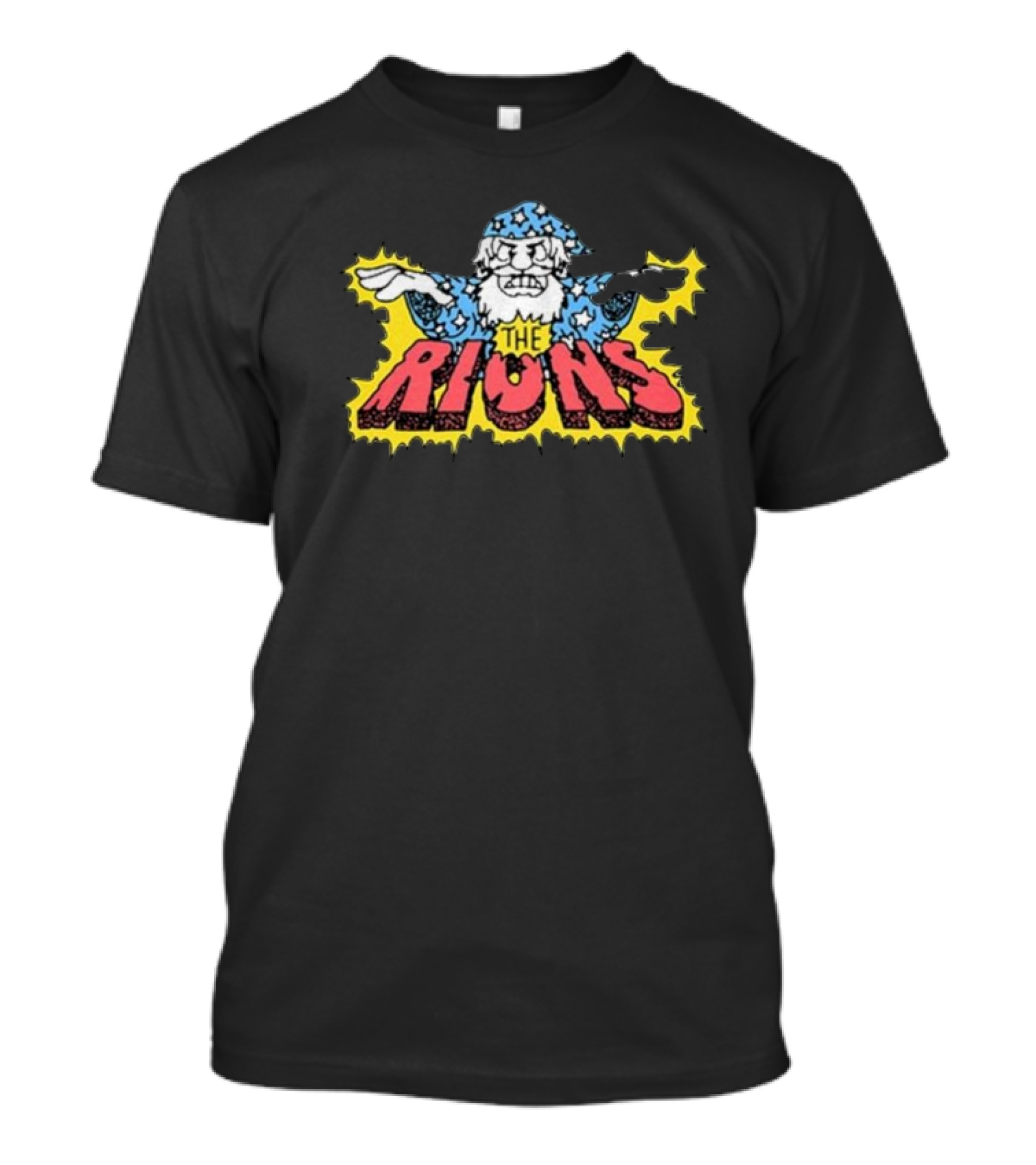 The Rions Wizard Starry Robe Dynamic Spellcasting Vintage Look T-Shirt