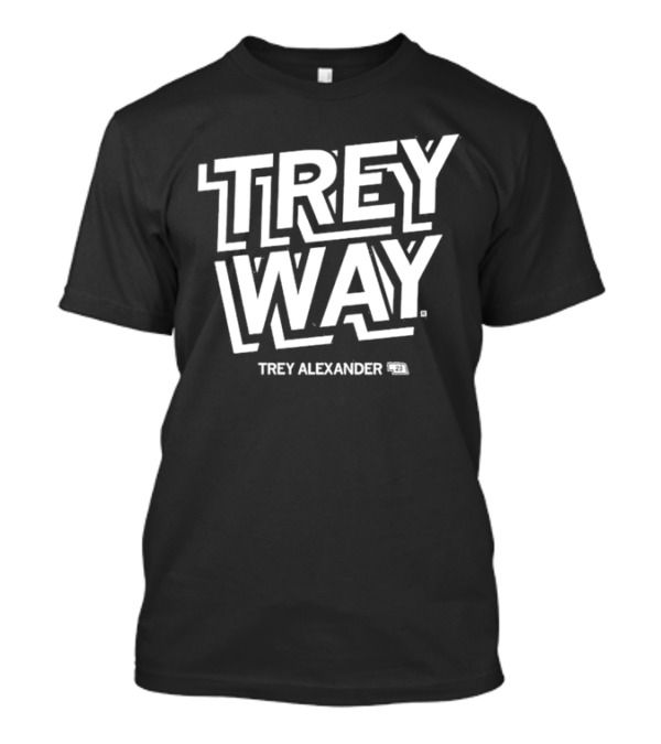 Trey Way Trey Alexander 23 Football T-Shirt