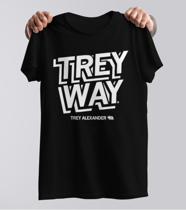 Trey Way Trey Alexander 23 Football T-Shirt