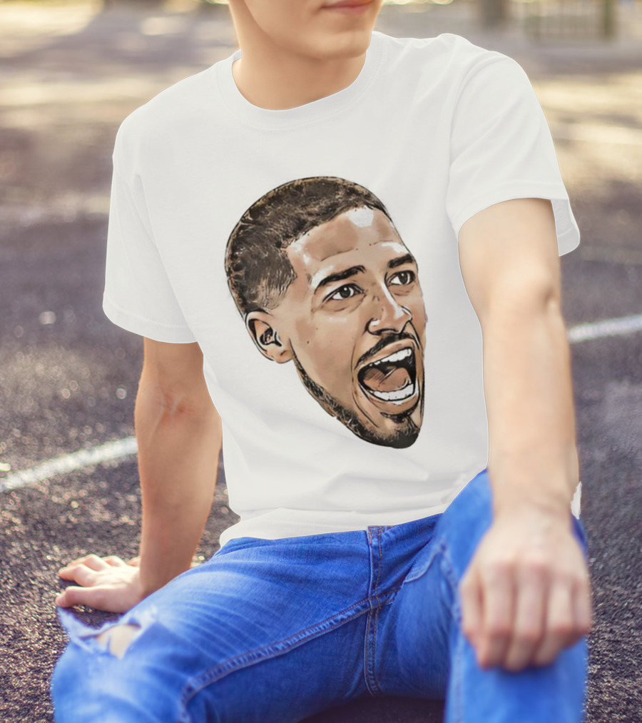 Tyrese Haliburton Indiana Basketball Scream Face T-Shirt