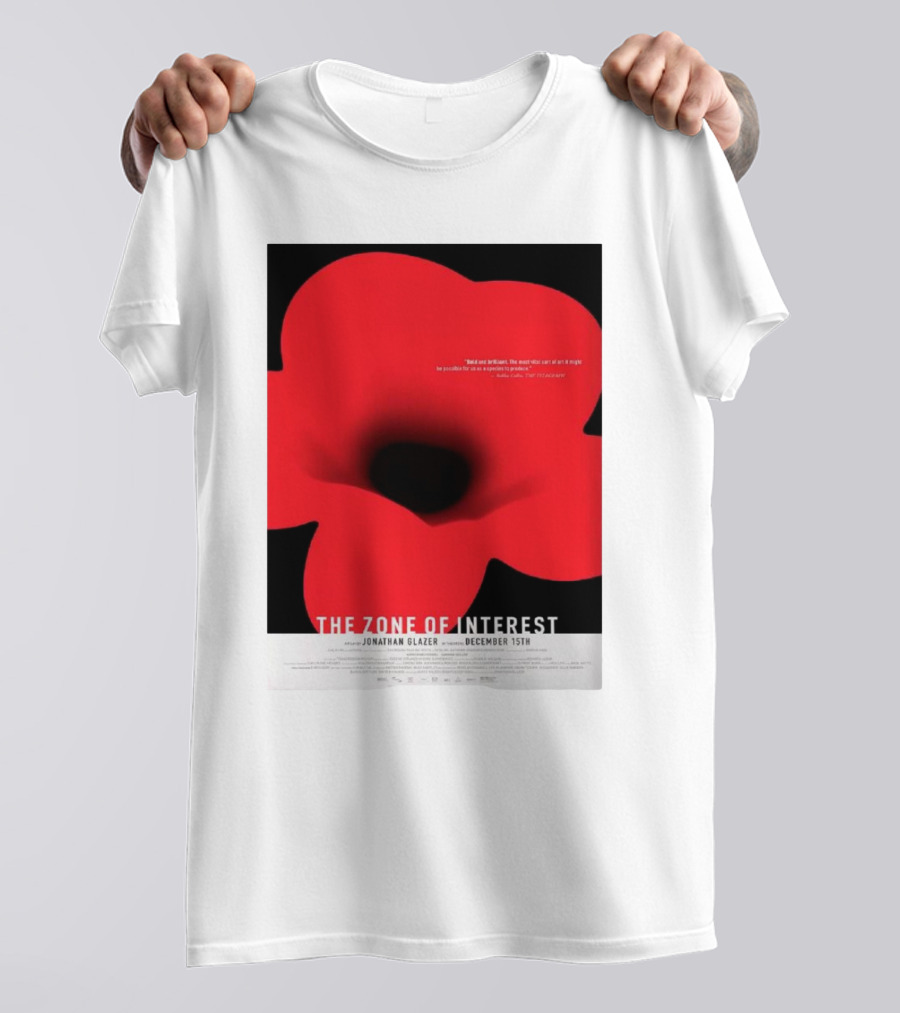 The Zone Of Interest Jonathan Glazer December 15th Red Flower T-Shirt