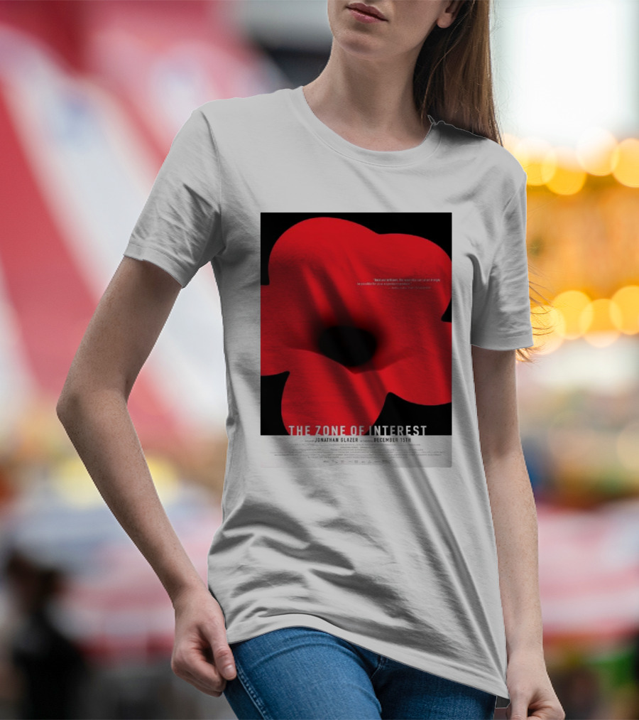 The Zone Of Interest Jonathan Glazer December 15th Red Flower T-Shirt