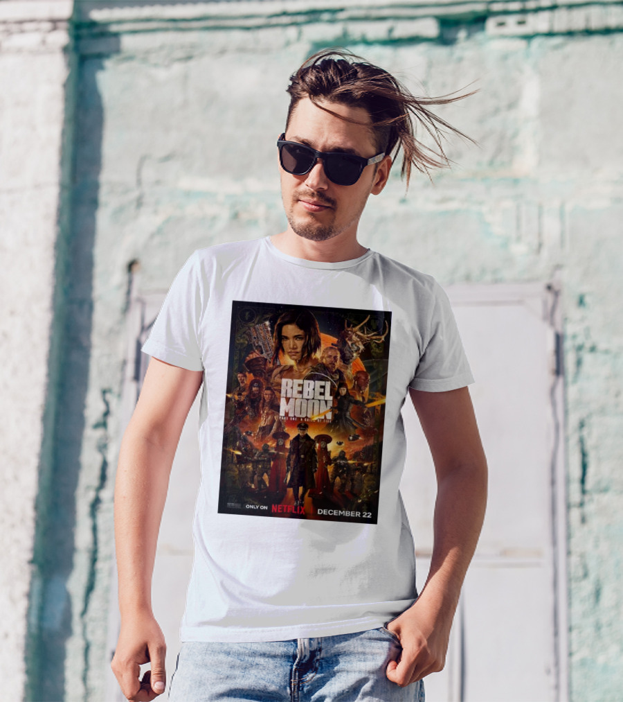 Rebel Moon Part One A Child Of Fire Only On Netflix December 22 T-Shirt