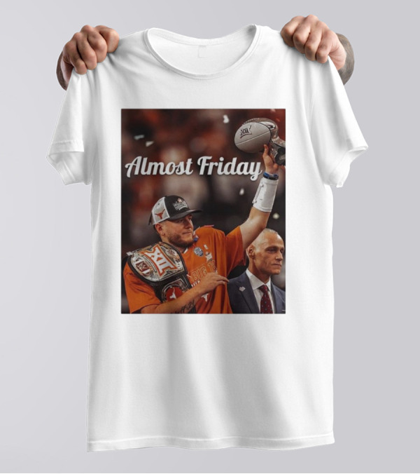 Almost Friday Big 12 Championship Belt Victory T-Shirt