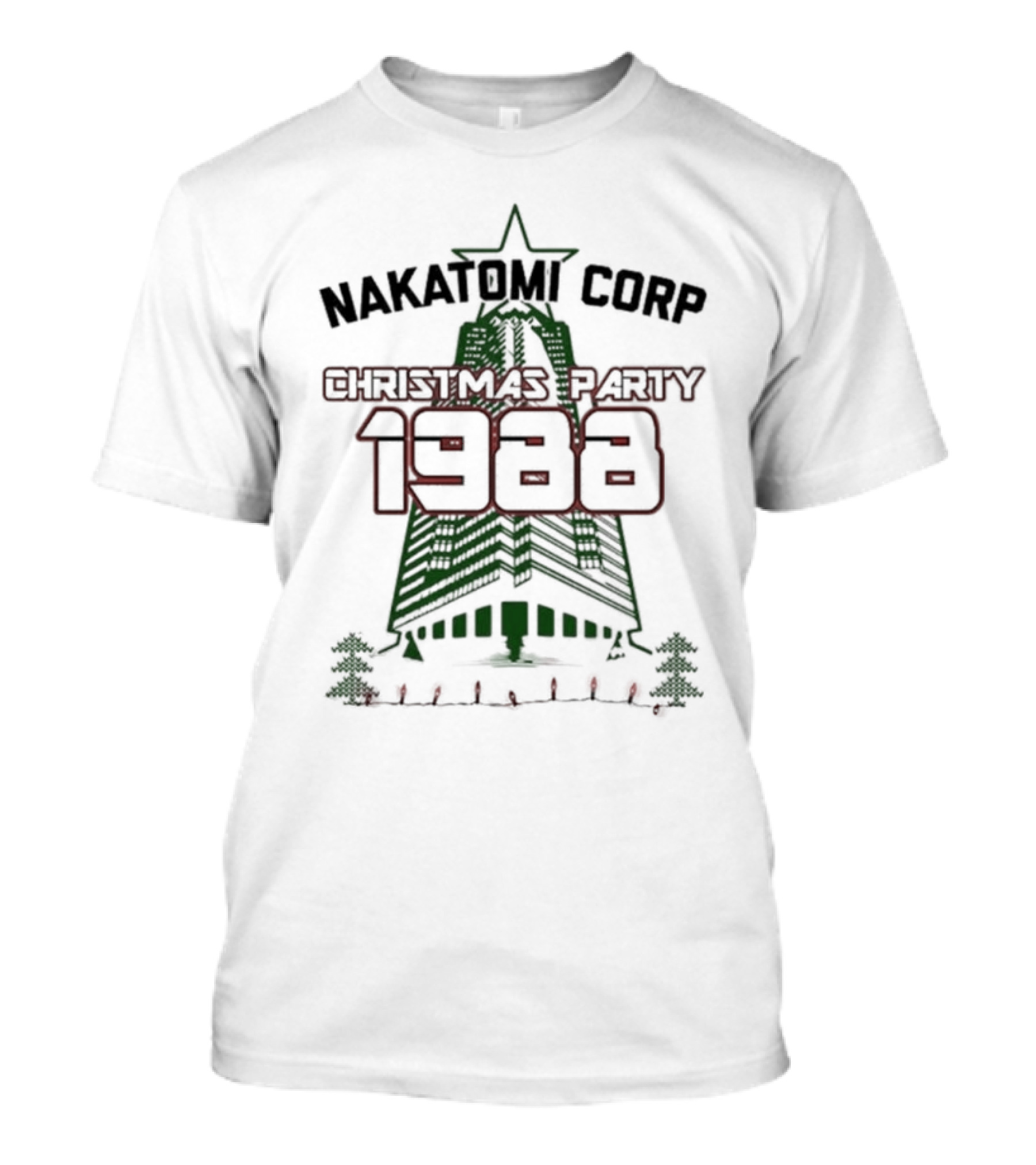 Nakatomi Corp Christmas Party 1988 Funny Christmas Party T-Shirt