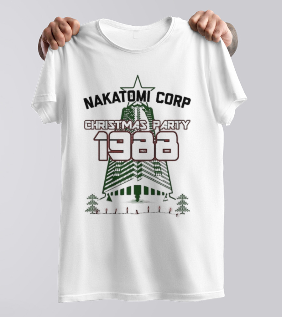 Nakatomi Corp Christmas Party 1988 Funny Christmas Party T-Shirt