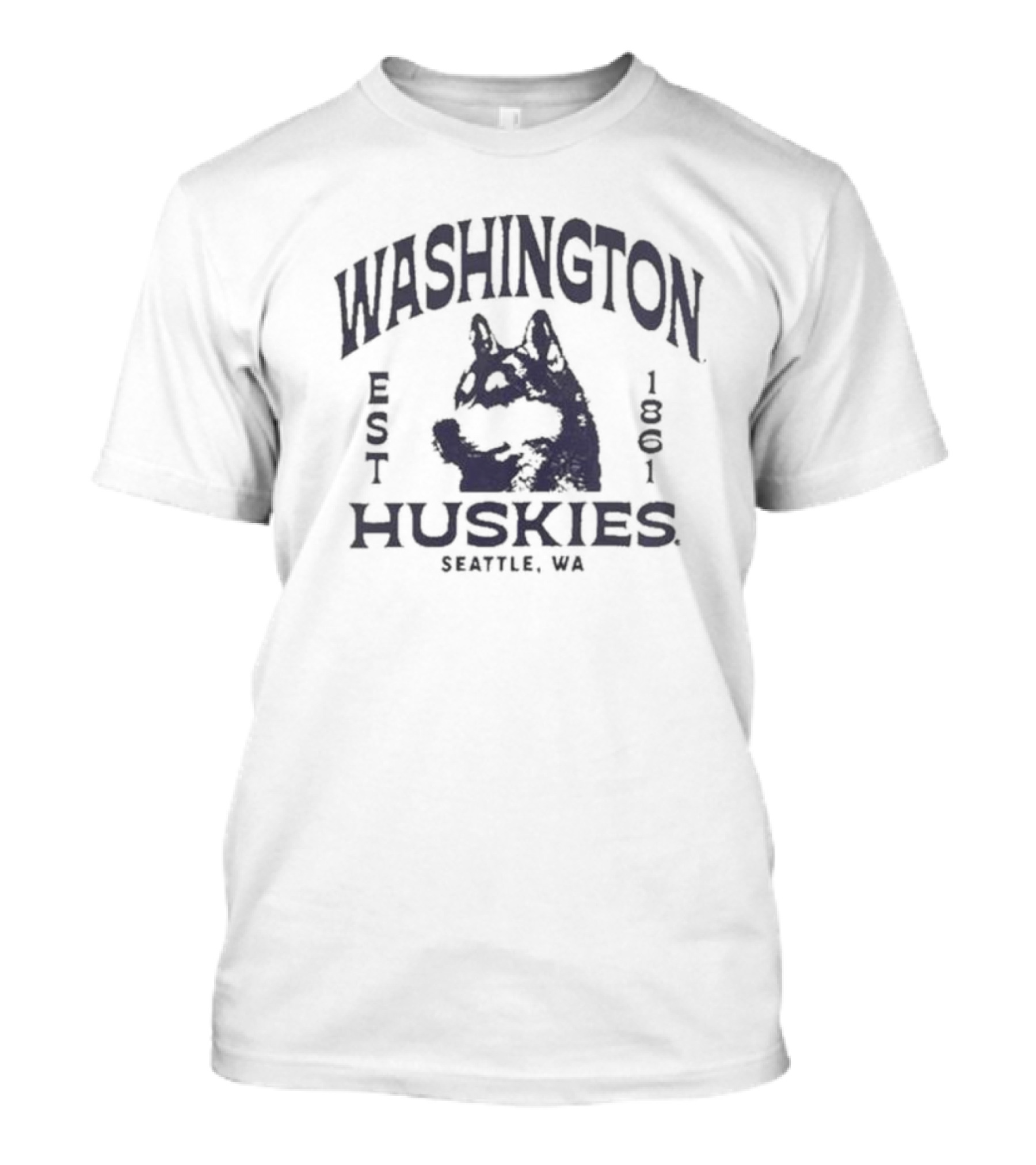 Washington Huskies Est 1861 Seattle WA T-Shirt