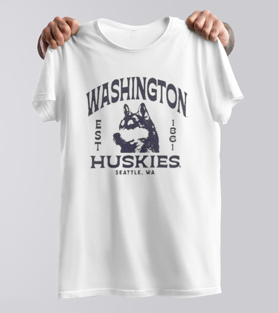 Washington Huskies Est 1861 Seattle WA T-Shirt