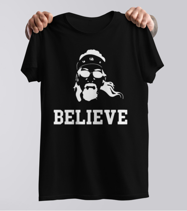 Believe Carlton Thompson Gamecock Jesus T-Shirt
