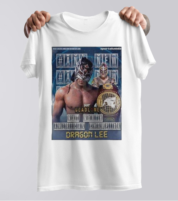 NXT Deadline North American Champion Dragon Lee Sportskeeda T-Shirt