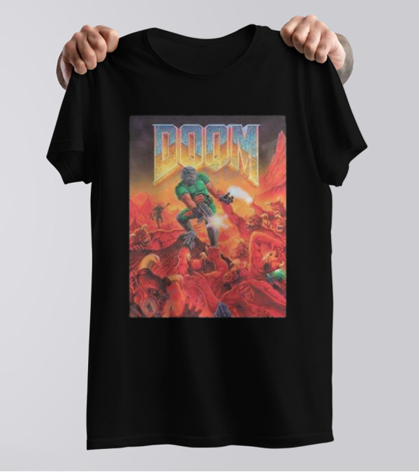 Doom Video Game 30th Anniversary T-Shirt