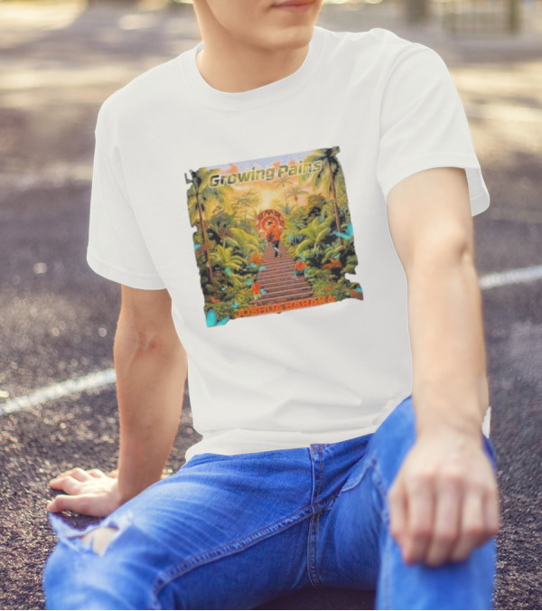 Growing Pains Joshua Baraka Tropical Staircase Scene T-Shirt