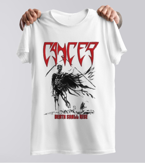Cancer Death Shall Rise Dark Angel T-Shirt