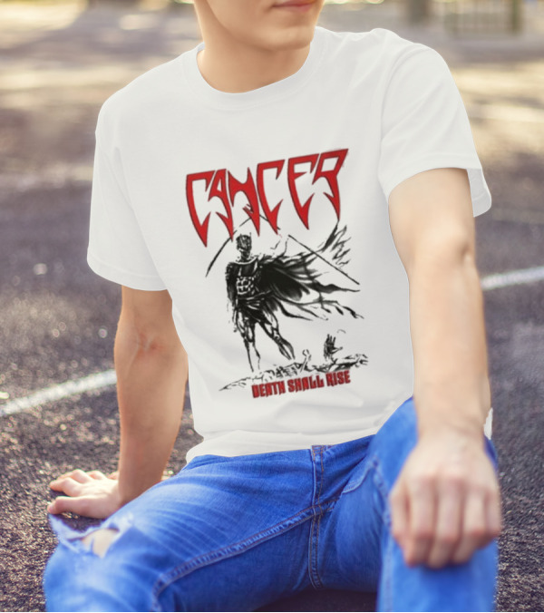 Cancer Death Shall Rise Dark Angel T-Shirt