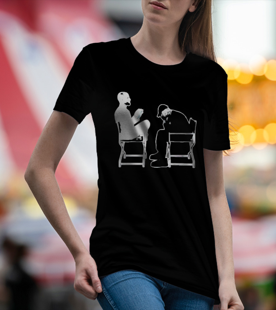 Mansionz Chairs White Outline T-Shirt