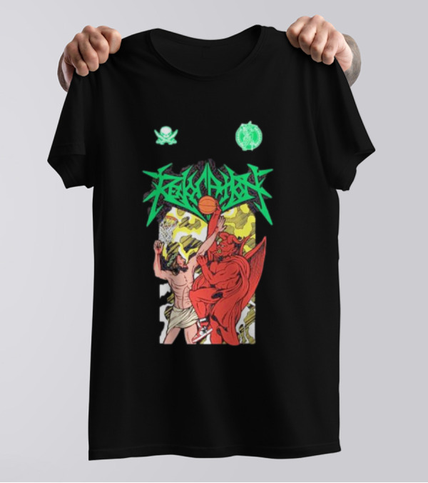 Revocation Godforsaken Demon Basketball Showdown T-Shirt