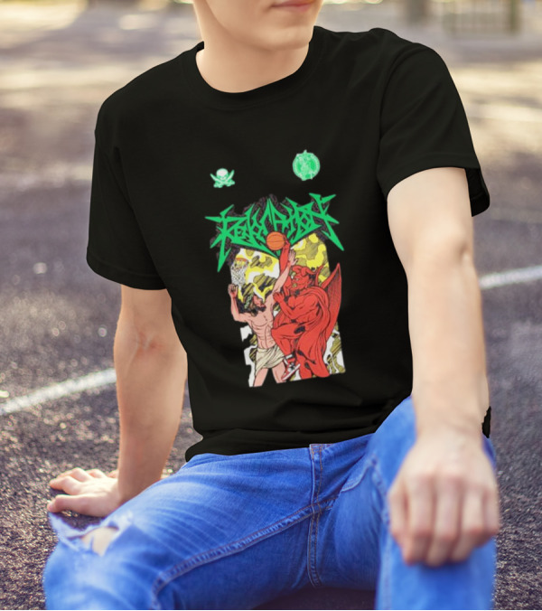 Revocation Godforsaken Demon Basketball Showdown T-Shirt