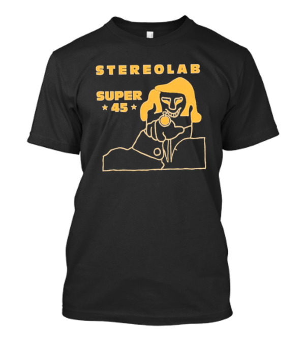 Stereolab Super 45 Retro Style Vintage T-Shirt