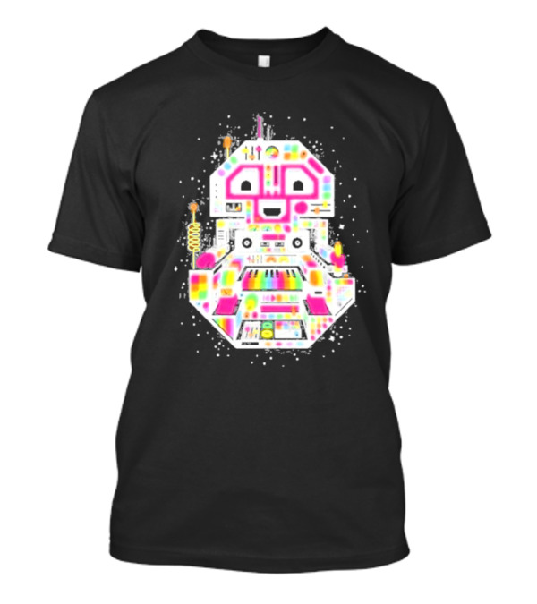 STS9 Reflect Refract Neon Robot T-Shirt