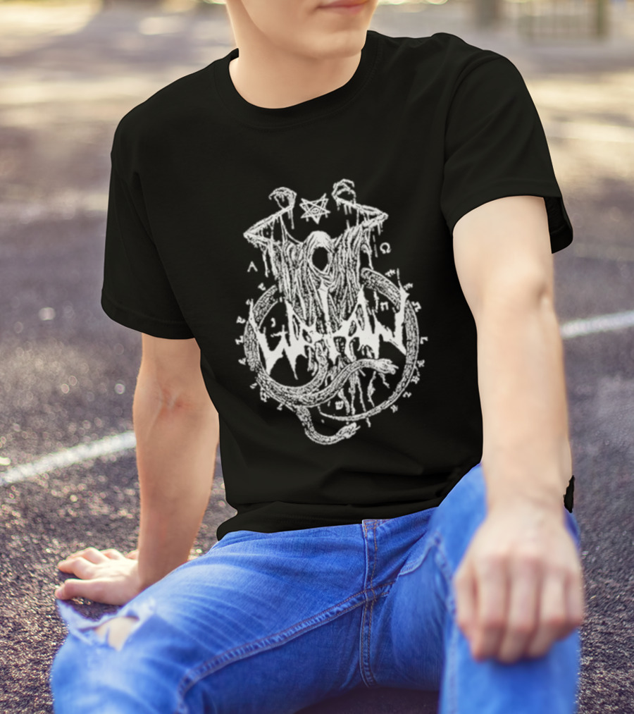 Watain Devil Snake Occult Symbols And Serpent T-Shirt