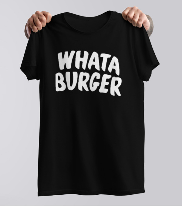 Whataburger Stack White Text T-Shirt