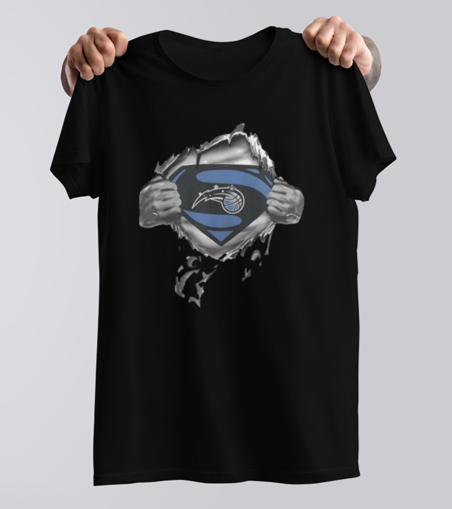 Orlando Magic Superman Logo Breakout T-Shirt