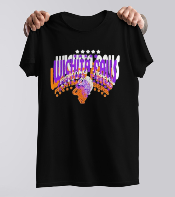 Rose Tylers Wichita Falls Fighting Tigers Stars T-Shirt